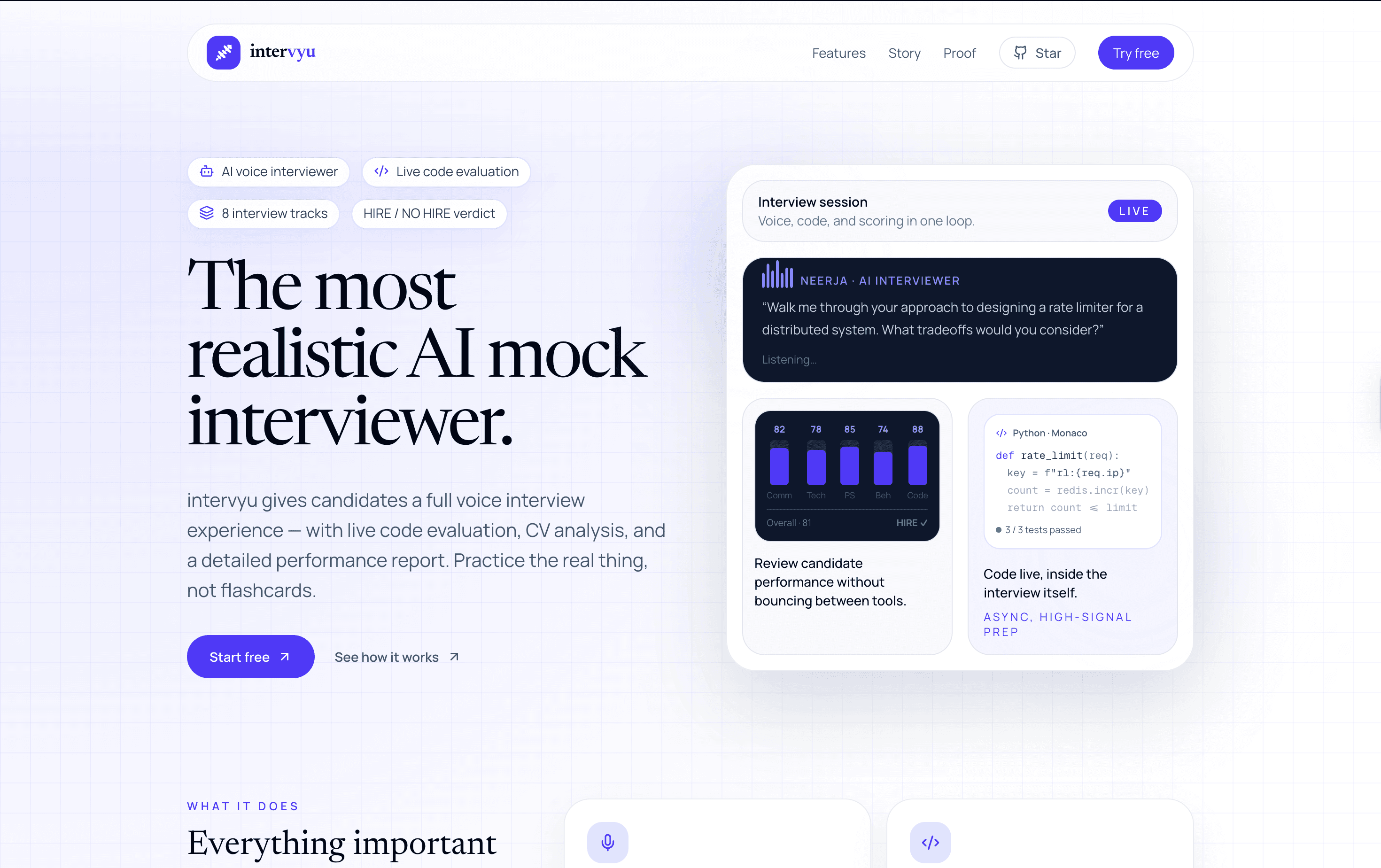 Intervyu screenshot